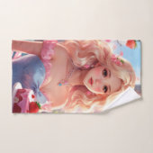 Prinzessin Birthday Handtuch (Handtuch)