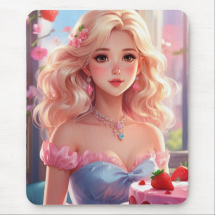 Prinzessin Birthday Mousepad