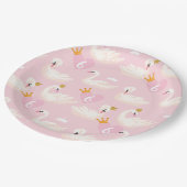 Prinzessin Birthday Party, Custom Age Pappteller (Schrägansicht)