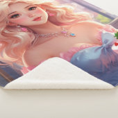 Prinzessin Birthday Sherpadecke (3/4)