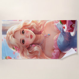 Prinzessin Birthday Strandtuch