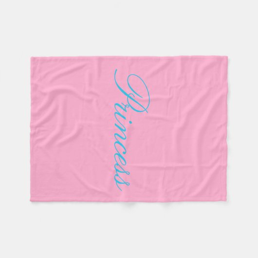 Prinzessin Blanket Fleecedecke (Vorderseite (Horizontal))