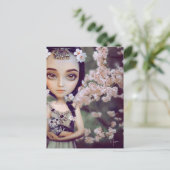 Prinzessin Blossom Postcard Postkarte (Stehend Vorderseite)