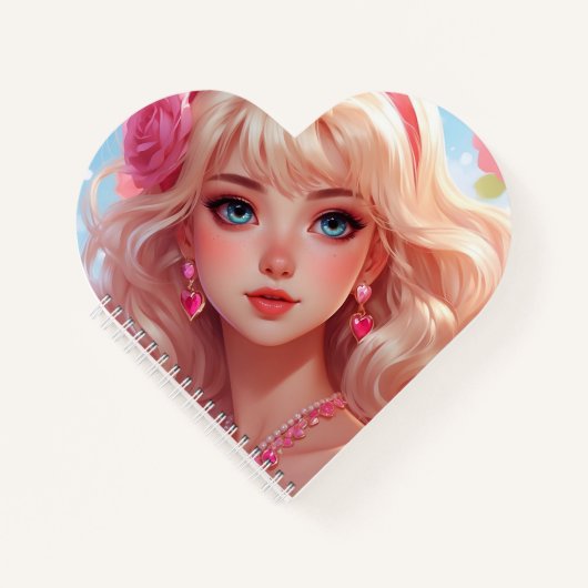 Prinzessin Blume Notizblock (Vorderseite)