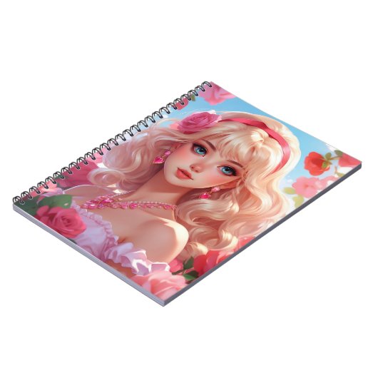 Prinzessin Blume Notizblock (Linke Seite)