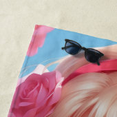 Prinzessin Blume Strandtuch (Beispiel)