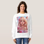 Prinzessin Blume Sweatshirt (Vorne ganz)