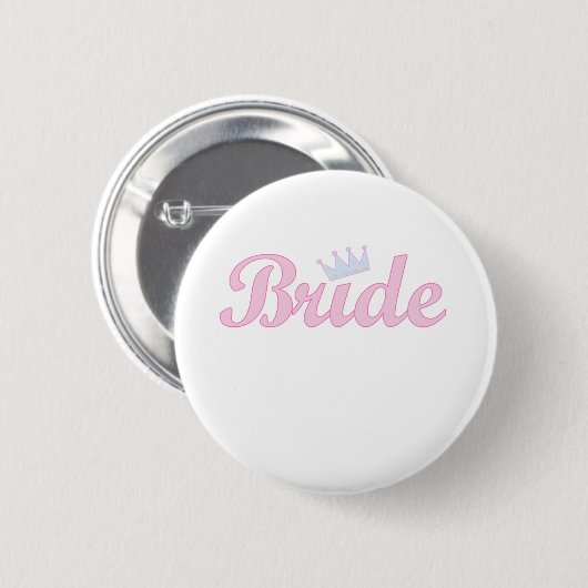 Prinzessin Bride Button (Vorne & Hinten)