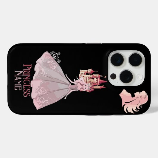 Prinzessin Case-Mate iPhone Hülle (Rückseite (Horizontal))