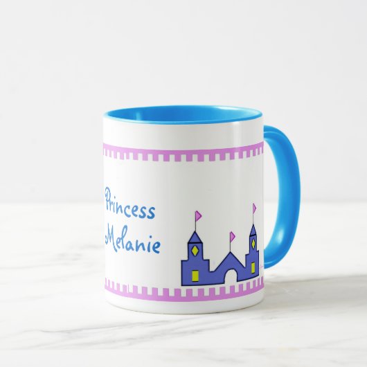 Prinzessin Castle Mug Tasse (VorderseiteRechts)