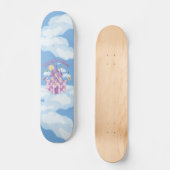 Prinzessin Castle Skateboard (Vorderseite)