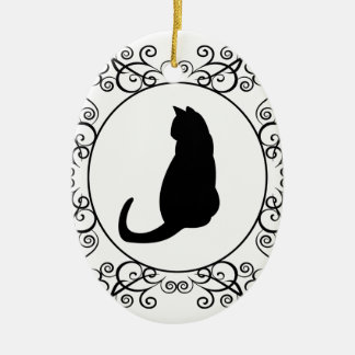 Prinzessin Cat Keramik Ornament