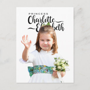 Prinzessin Charlotte Elizabeth 6. Geburtstagspostk Postkarte
