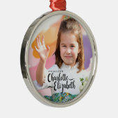 Prinzessin Charlotte Elizabeth 7. Metal Ornament (Rechts)