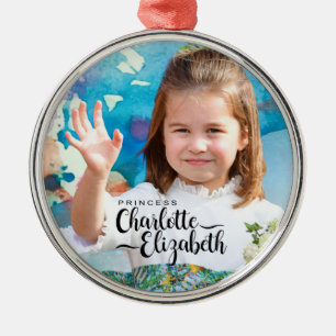 Prinzessin Charlotte Elizabeth 7. Metal Ornament Aus Metall
