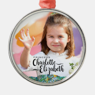 Prinzessin Charlotte Elizabeth 7. Metal Ornament Aus Metall