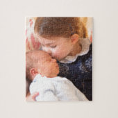 Prinzessin Charlotte und Prinz Louis Puzzle (Vertikal)