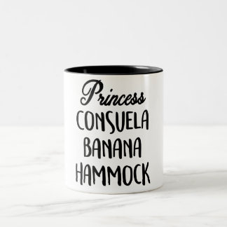 Prinzessin Consuela Banana Hammock Zweifarbige Tasse
