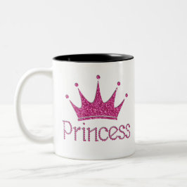 Prinzessin Crown Coffee Mug Zweifarbige Tasse