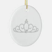 Prinzessin Crown Keramikornament (Rechts)