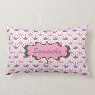 Prinzessin Crown Personalized Pillow Cushion Lendenkissen