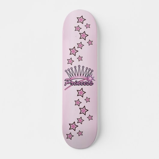Prinzessin Crown Skateboard (Vorne)