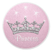 Prinzessin Custom Pink Knobs für Möbel, Kabinette Keramikknauf (Vorderseite)