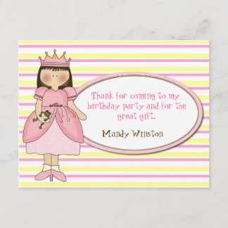 Prinzessin danke Ihnen Karten