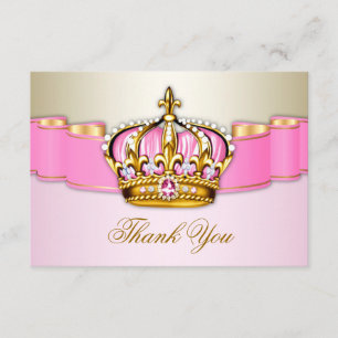 Prinzessin Dankeskarten Dankeskarte