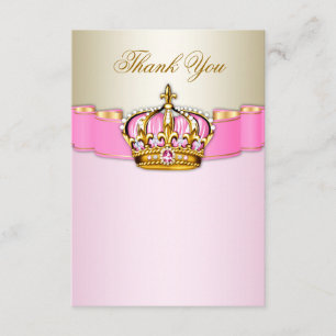 Prinzessin Dankeskarten Dankeskarte