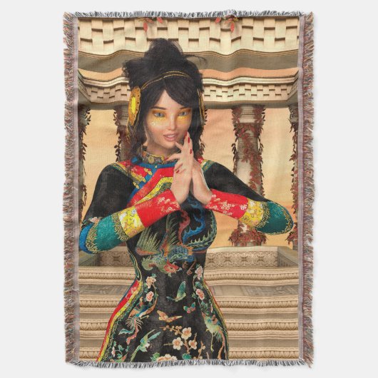 Prinzessin der China Decke (Vorderseite Vertikal)