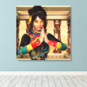 Prinzessin der China Leinwanddruck (Insitu (Holzboden))