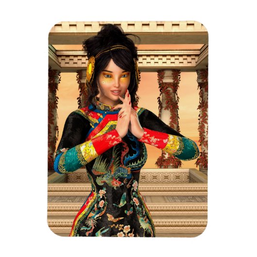 Prinzessin der China Magnet (Vertikal)