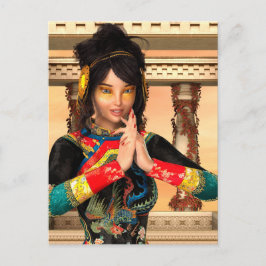 Prinzessin der China Postkarte