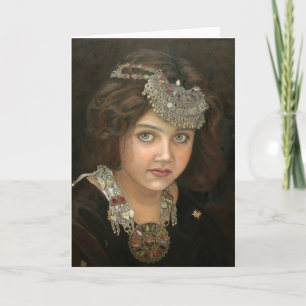 Prinzessin der East Grußkarte Karte