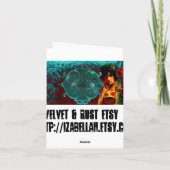 Prinzessin der guten Sachen Karte (Rückseite)