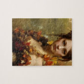 Prinzessin der Herbstrenaissance Puzzle (Horizontal)