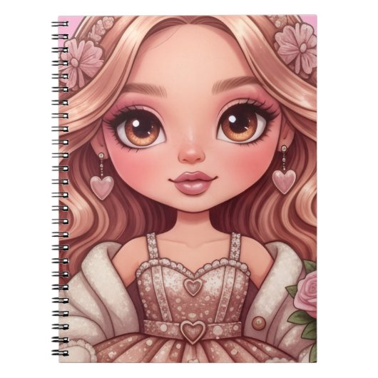 Prinzessin der Herzen dall Notizblock (Vorderseite)