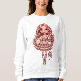 Prinzessin der Herzen Dall Sweatshirt