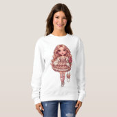 Prinzessin der Herzen Dall Sweatshirt (Vorne ganz)