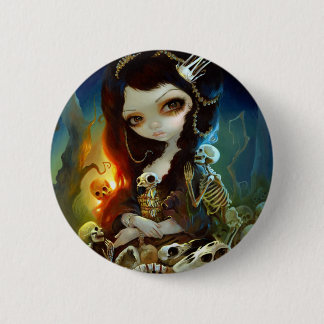 "Prinzessin der Knochen" Knopf Button
