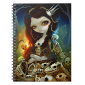 "Prinzessin der Knochen" Notizbuch Notizblock (Vorderseite)