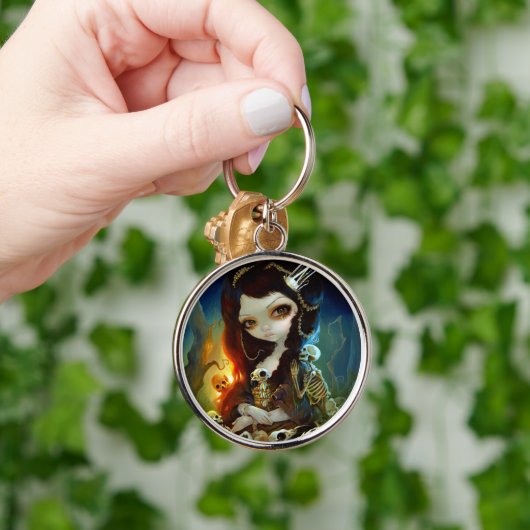 "Prinzessin der Knochen" Schlüsselanhänger (Hand)
