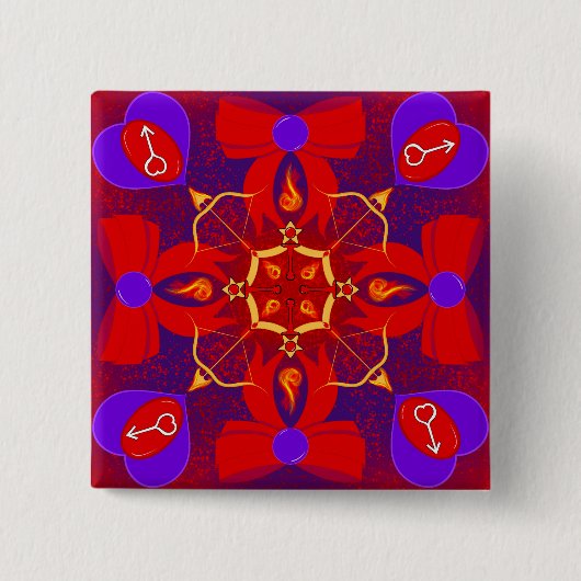 Prinzessin der Mars Button (Vorderseite)