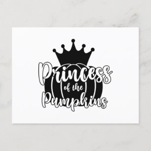 Prinzessin der Pumpkins Postkarte