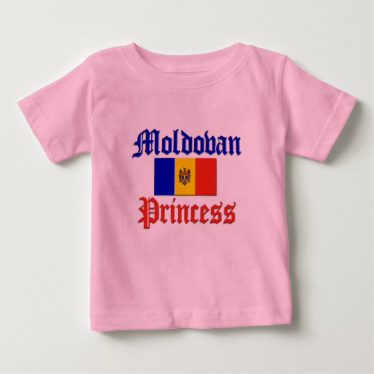Prinzessin der Republik Moldau Baby T-shirt (Vorderseite)