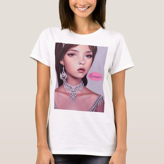 Prinzessin der Romantik T-Shirt (Vorderseite)