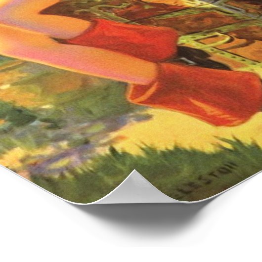 Prinzessin der Schatzinsel - Edward Mason Egglesto Poster (Ecke)