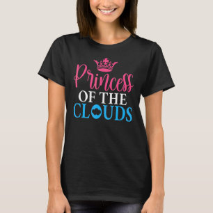 Prinzessin der Wolkenwetterkeuchelmeteorologie T-Shirt