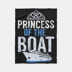 Prinzessin des Bootes Fleecedecke